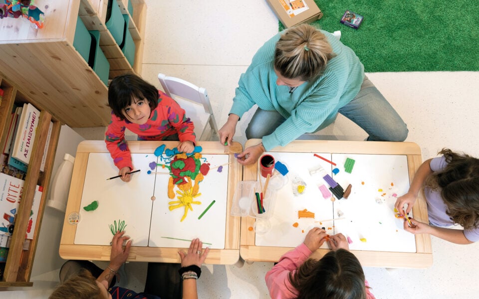 Where kids play and parents work: Inside an innovative Athens co-working space
