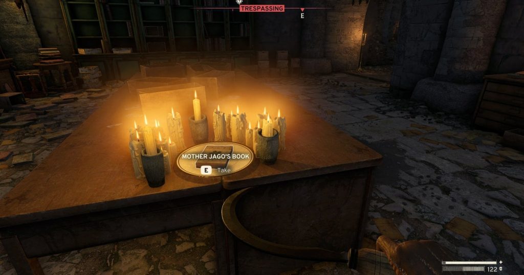 Where to find Mother Jago’s Book in Atomfall