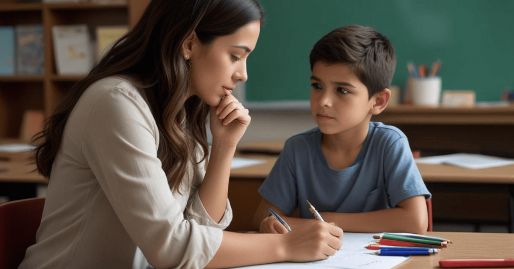 Why mothers bear the exam brunt?