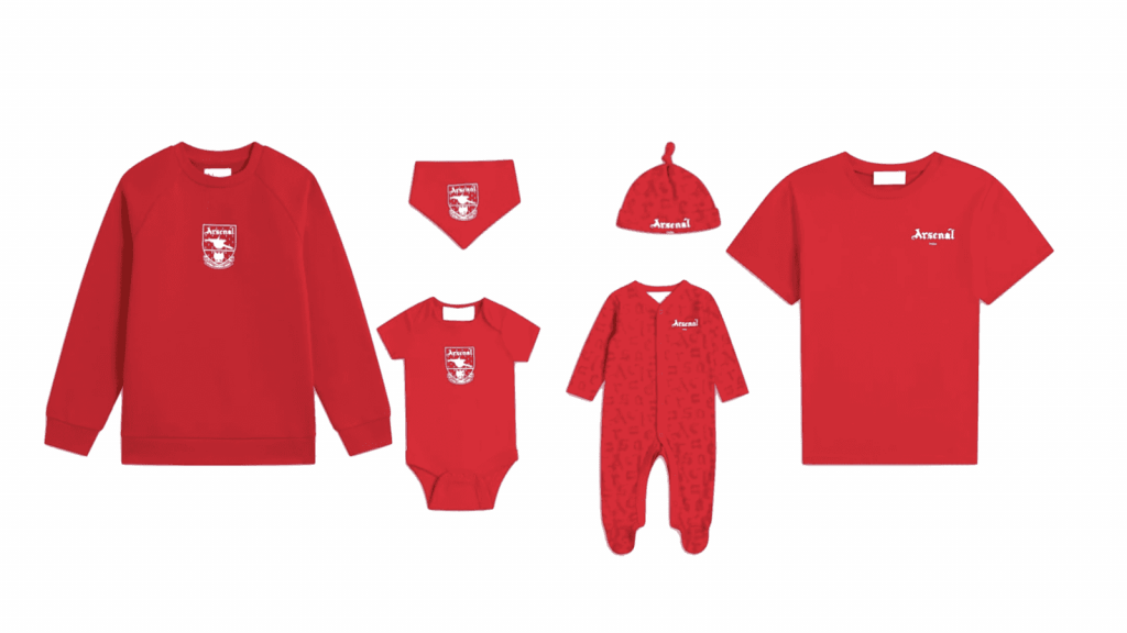 Win an Arsenal Kids or Baby Red Concordia Set | Junior Gunners | News | Junior Gunners
