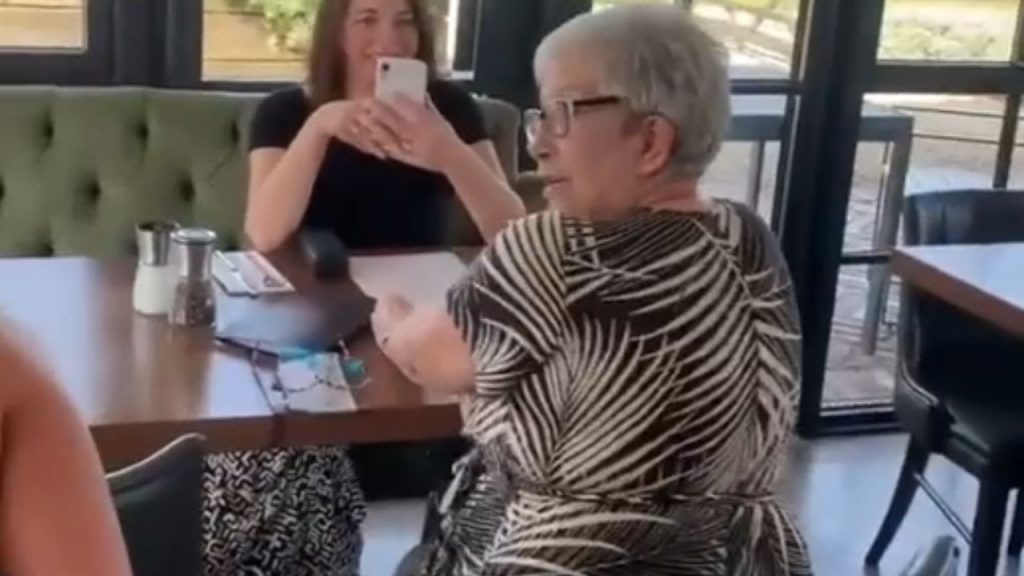 Woman returns to UK to surprise mum on her 70th birthday *Emotional!* || WooGlobe