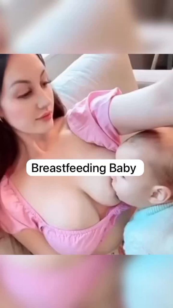 @fun.only363 Baby Breastfeeding  Follow For More #brestfeedingbaby #breastfedbab...