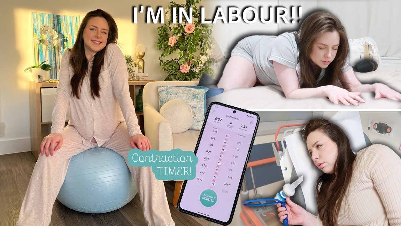 40 HOURS In Labour Vlog !! | Midwife Appointment, Membrane sweep, Labour Vlog
