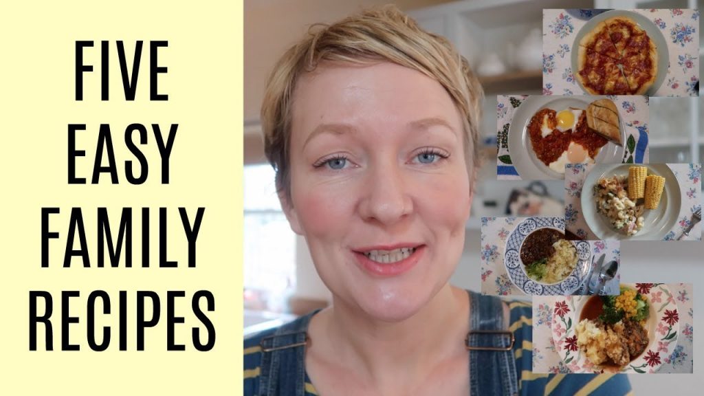 5 easy family recipes | Mrs Rachel Brady | UK stay at home mum/mom