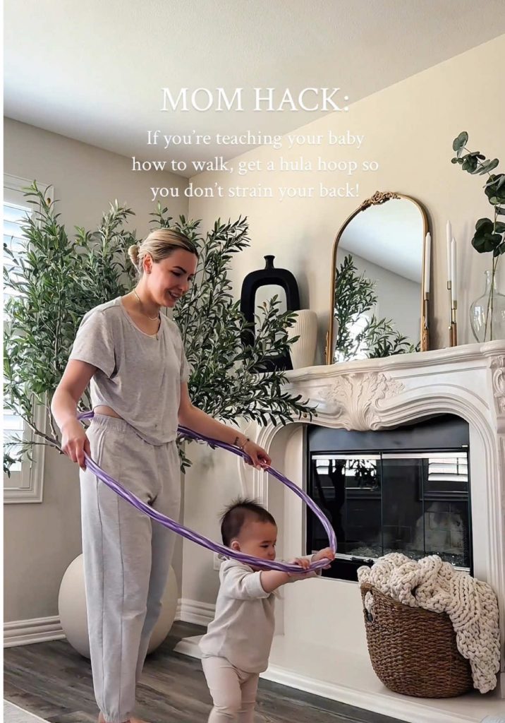 @__monicakim Isn’t this one of the greatest baby hacks of all time? I swear it h...