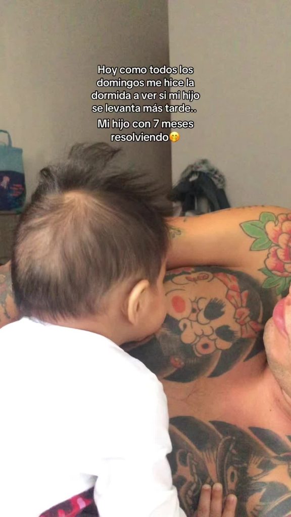 @careliarianog Un futuro hombre que resuelve #mama #humor #travesuras #bebe #pa...