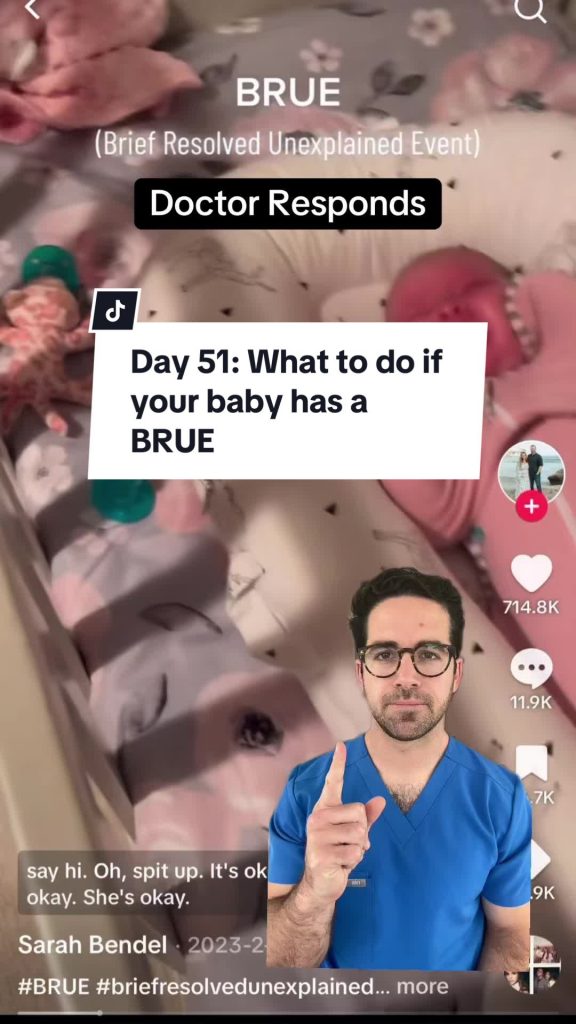 @doctor_yoshi What do you do if your baby has a brief resolved unexplained event...