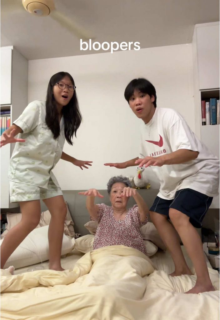 @ianthioo this was actually funny in real life, dont come for her HAHAHA but if ...