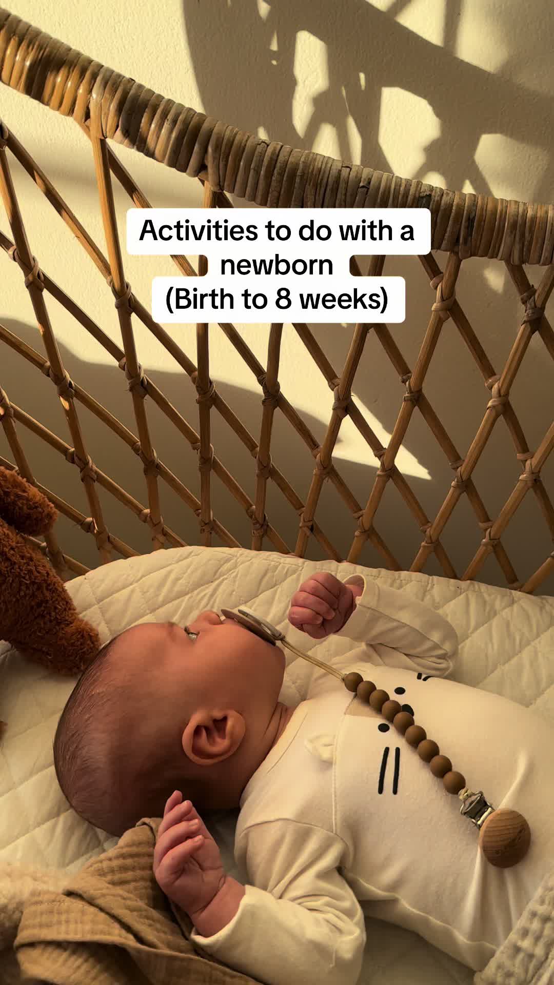 @maeva.aus Activities to help with your newborn’s development  #newbornbaby #new...