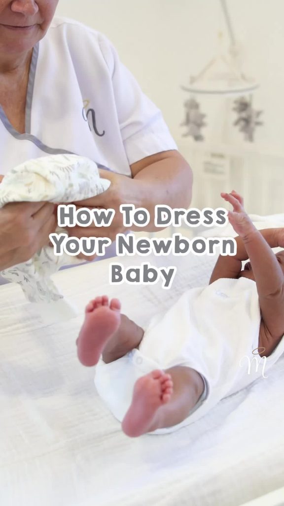 @malaakbabycare Dressing your newborn baby made easy with Cecile's helpful tips!...
