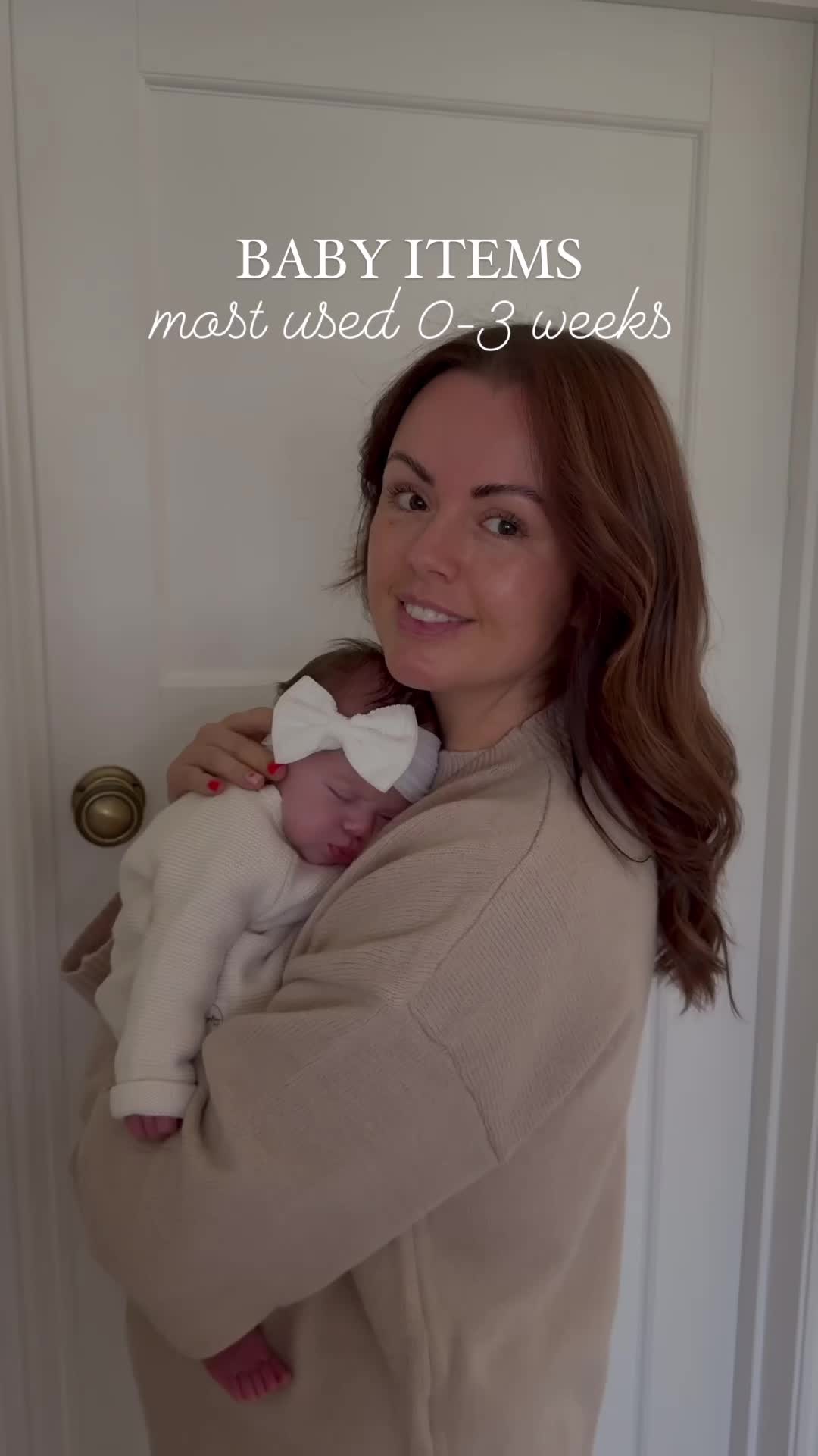 @missgreedyshome Most used baby items 0-3 weeks! Part 1  1• @shnuggle squishy ch...