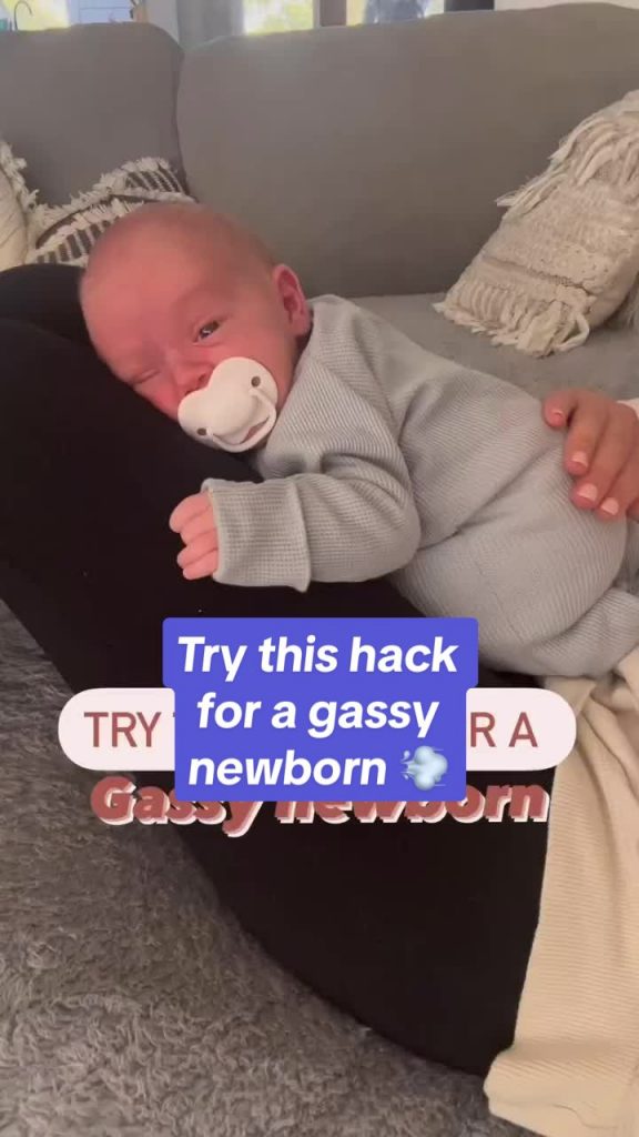 @newlymomly  Need a solution for your gassy newborn?   Try this clever hack! The...