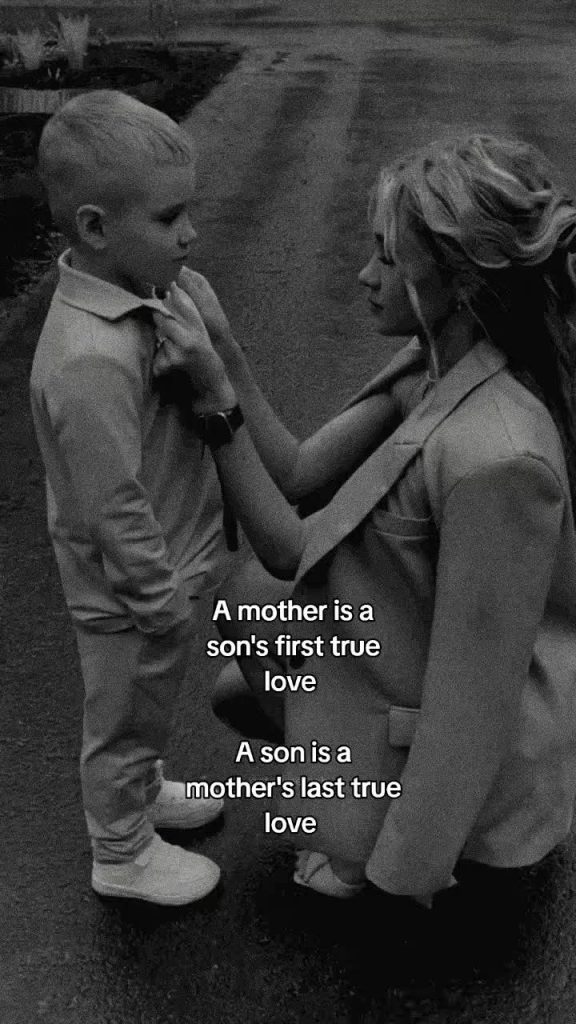 @old_school_____ A mother is a son's first true love #motherslove #motherandson...