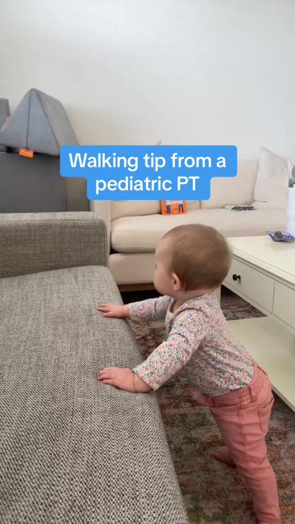 @ptandparenthood How to help your baby learn how to walk, from a pediatric physi...
