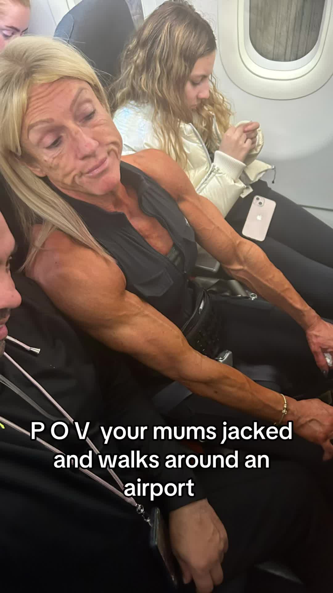 @raull___ Benefits of having a jacked mum  #fyp #gym #fyppppppppppppppppppppppp ...