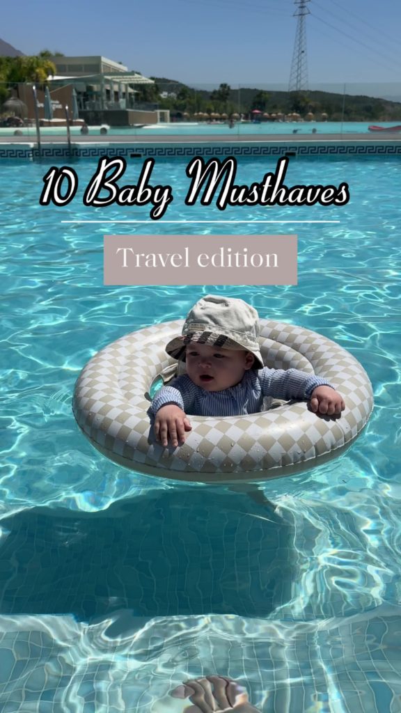 @sandrosworld Things I recommend taking on holiday with a Baby #babyholidaytips...