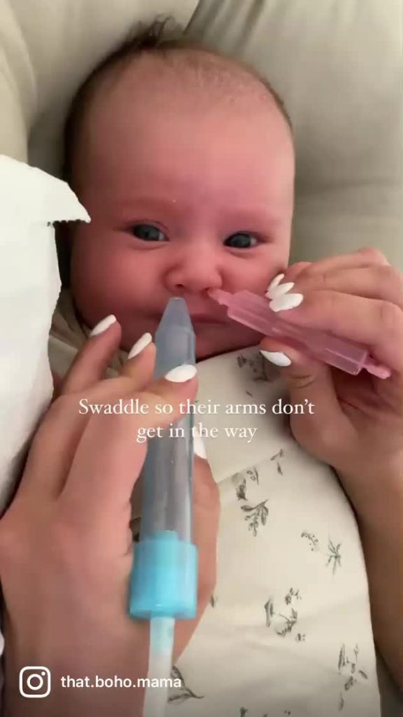 @that.boho.mama Nose Frida Hacks we were admitted into the hospital when my 1 mo...