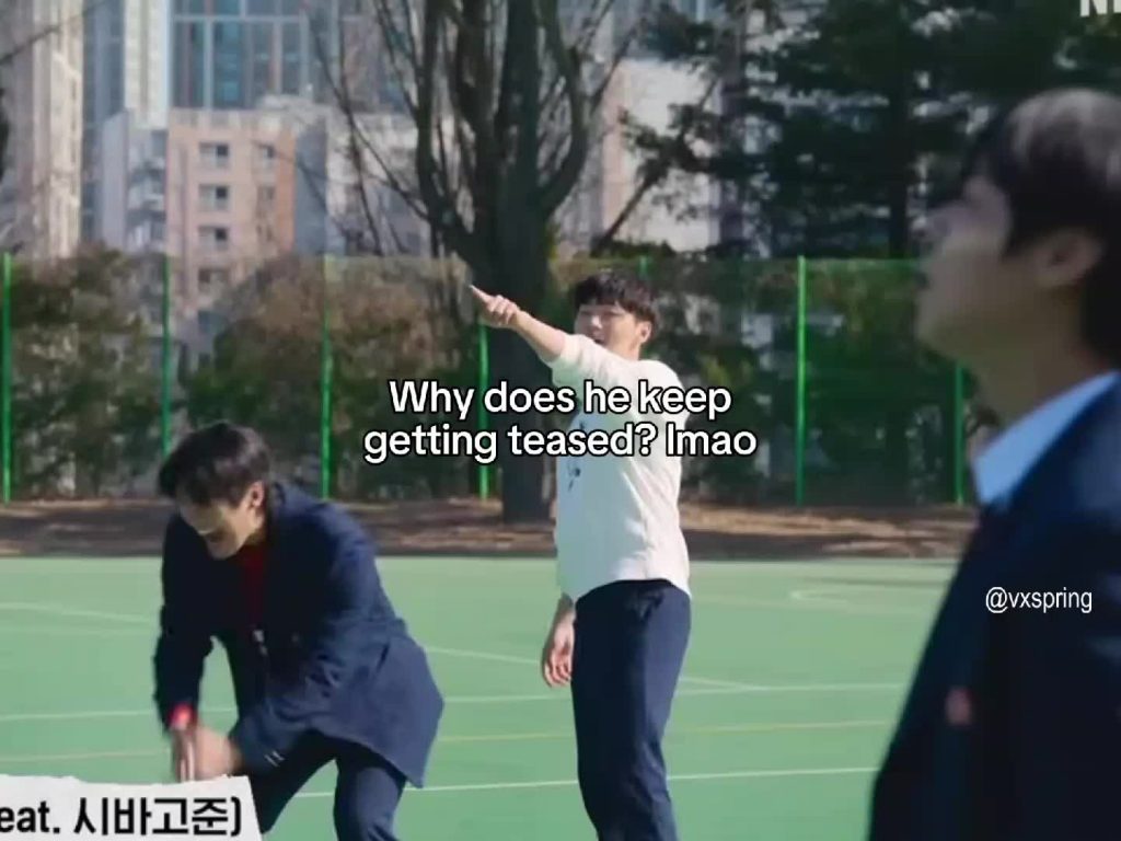 @vxspring HELP lee min jae teasing THE park jihoon is so funny #weakheroclass2 #...