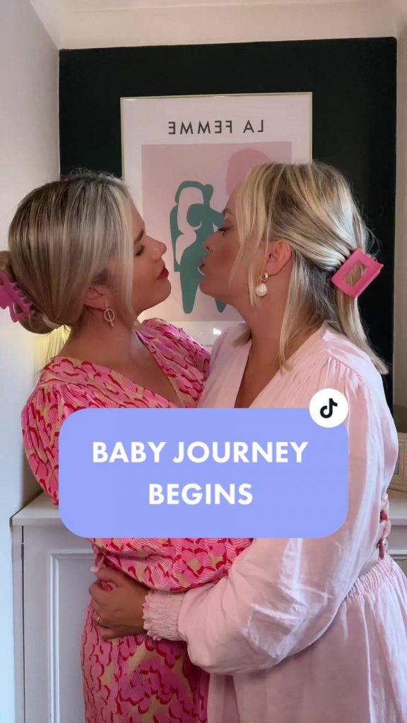 @whatwegandidnext Our baby journey officially BEGINS! Follow along y’all! Baby W...
