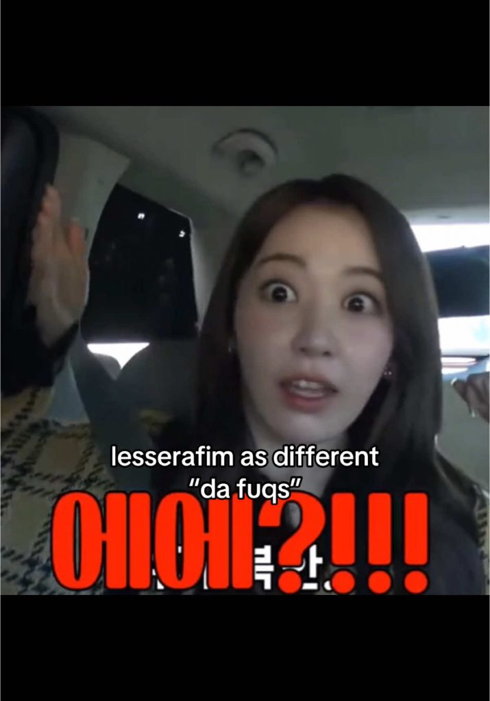 @zuha_clipsss sakuras north korea clip is too funny #lesserafim  ...