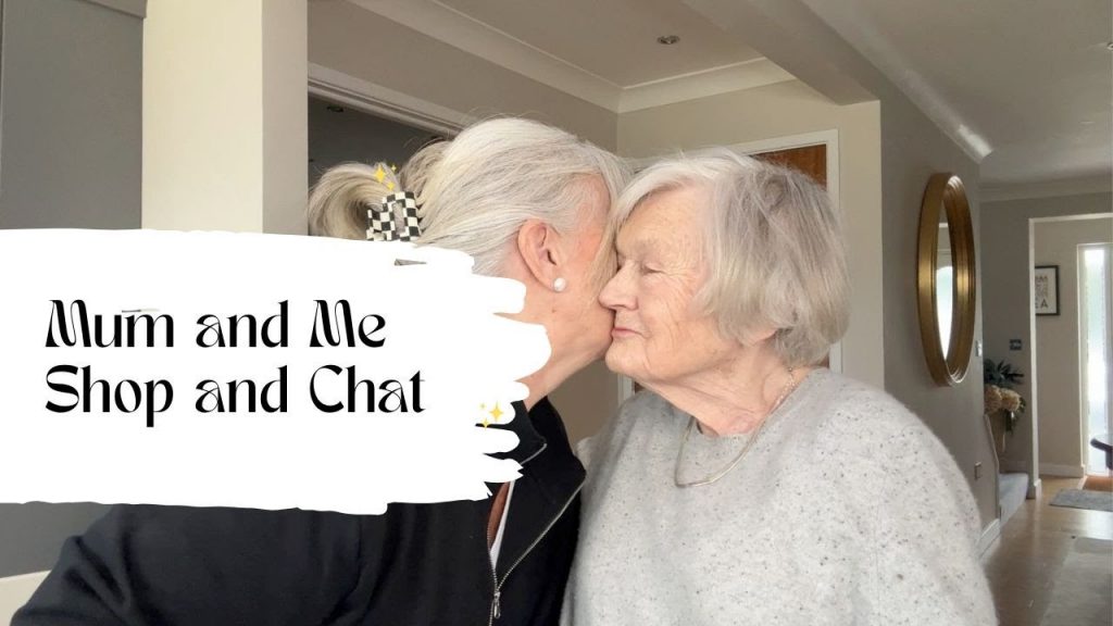 A chat and a bit of shopping with Mum