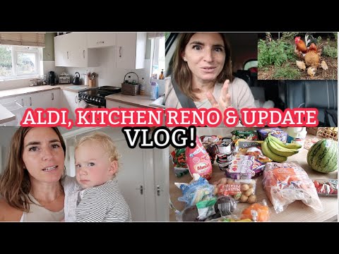 ALDI, KITCHEN RENO & LIL UPDATE DAILY VLOG! | MUM OF 3