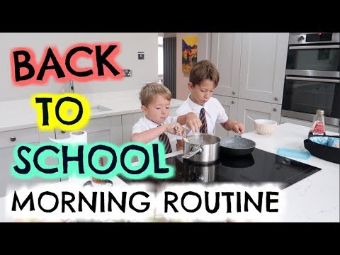 BACK TO SCHOOL MORNING ROUTINE | MUM / MOM OF TWO MORNING ROUTINE | KERRY WHELPDALE