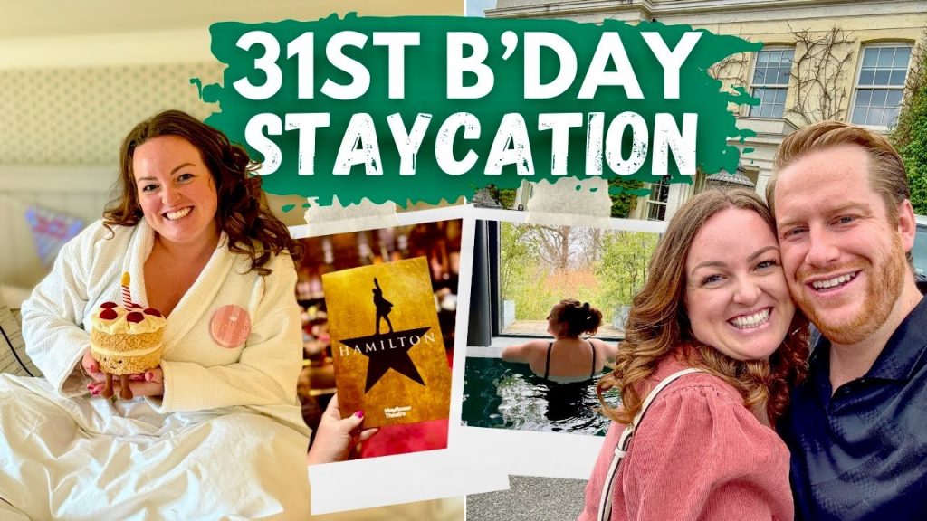 BIRTHDAY STAYCATION VLOG! 🌳🎂 Lime Wood New Forest Hotel, Spa Day, Gifts & Hamilton The Musical 🎭