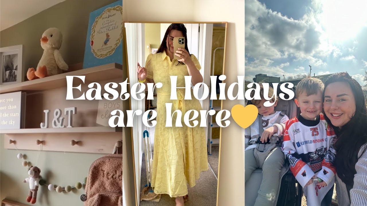 BOYS ROOM TOUR, BREAD MAKING & FARM FUN!💛 mum of 2 vlogs