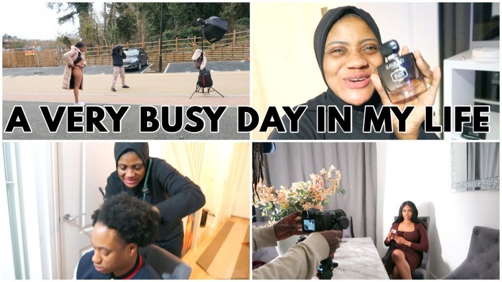 BUSY LIFE OF A MUM OF 4 AND ENTREPRENEUR IN THE UK | RAMADAN 2023 VLOG + PHOTOSHOOT DAY WITH MODELS