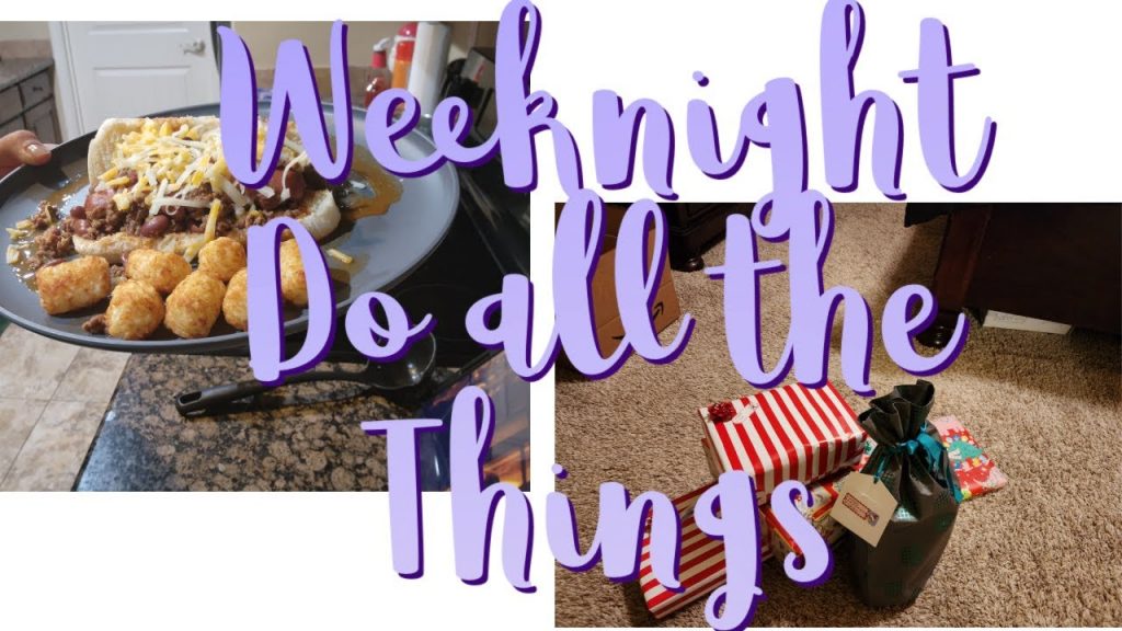 BUSY WEEKNIGHT/ COOK WITH ME/ CLEAN WITH ME/ WRAP WITH ME 2022/ #busymomlife #fulltimeworkingmom