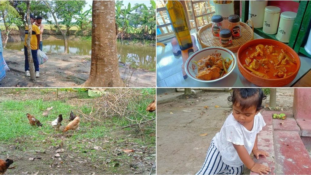 Bangladeshi Village Life Vlog//এই প্রথমবার আমার শশুর আমার বাবার বাড়িতে গেলো।