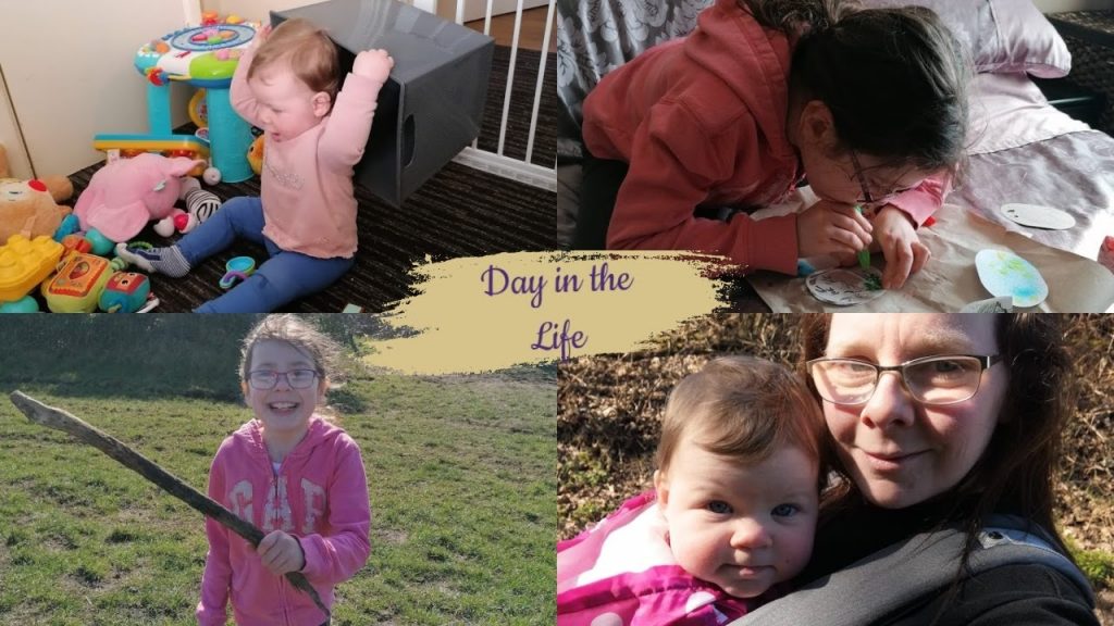 DITL | HIDING SECRET STONES AND ONE MORE WEEK | UK MUM OF TWO