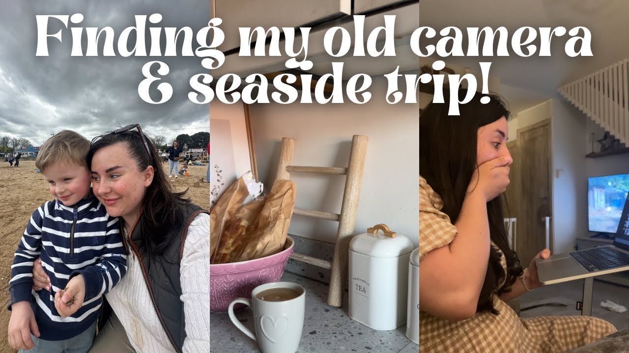 FINDING MY OLD CAMERA & A DAY AT CLEETHORPES💛 mum of 2 vlogs