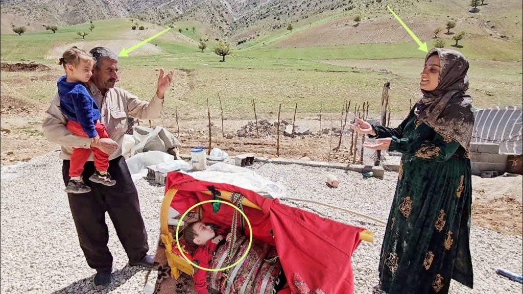 Father-in-law's conflict with Sakineh. Karim's sinister plot