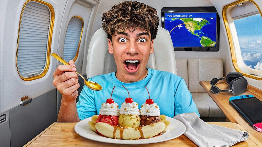 Flying First Class to Our Dream Vacation!