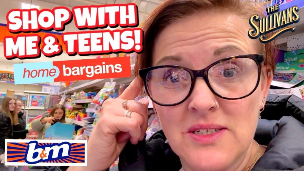 ** Home Bargains & B&M (EXTRA’s) Haul ** | Shop with Me & Teens!