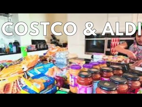 Huge Food Haul for Family of 7 | UK Mum of 5 | Costco & Aldi