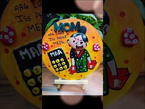 I gave THIS to my mom ❤️#cute #diy #gift #craft #youtubeshorts#yt  #shorts #mom #art