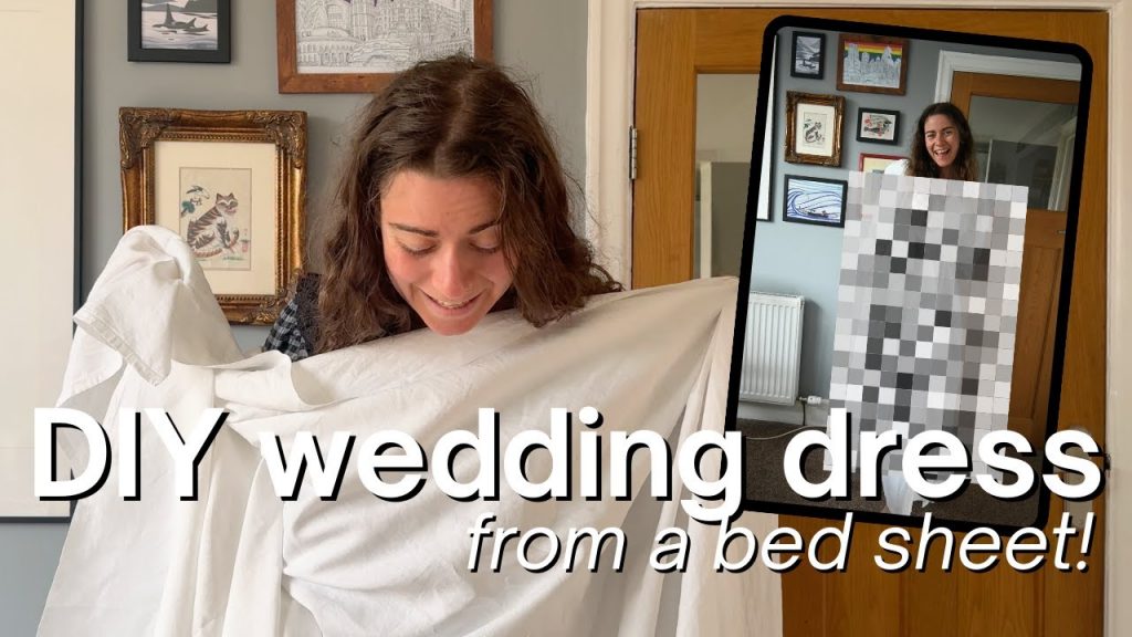 I made my wedding dress *as a complete beginner to sewing*
