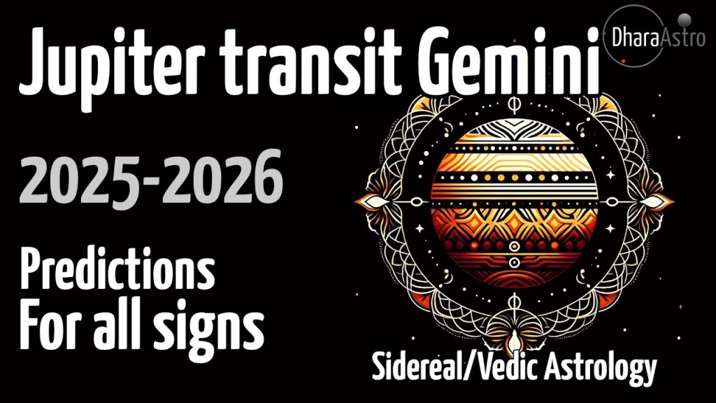 Jupiter transit in Gemini 2025 | May 14 | Vedic Astrology predictions #siderealastrology #astrology