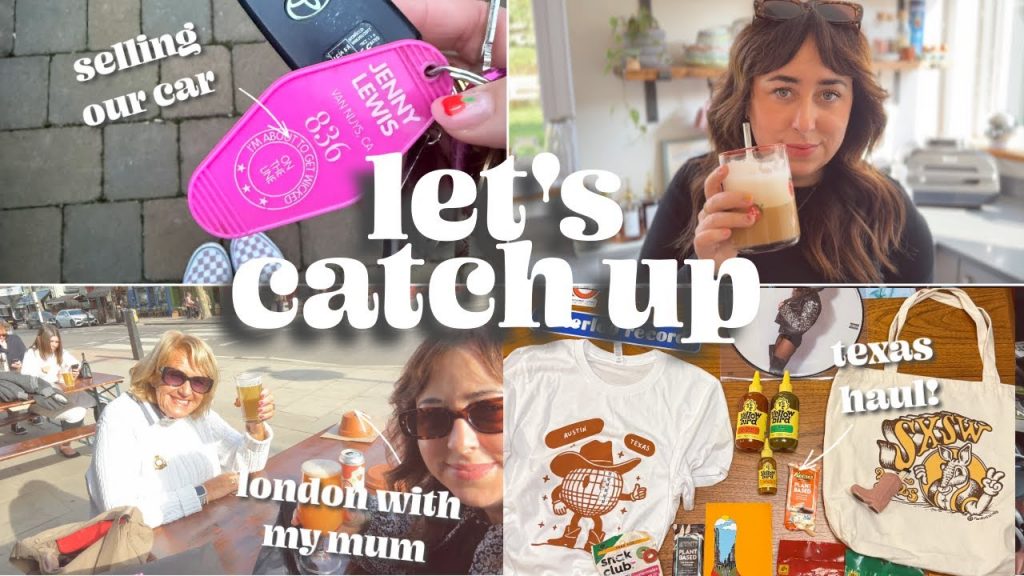 London with my Mum, Texas Haul & Selling our car | hello gemma