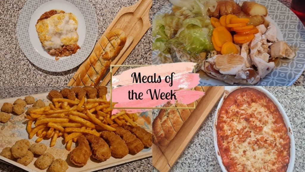 MEALS OF THE WEEK | FOR A FAMILY OF FOUR | UK MUM OF TWO