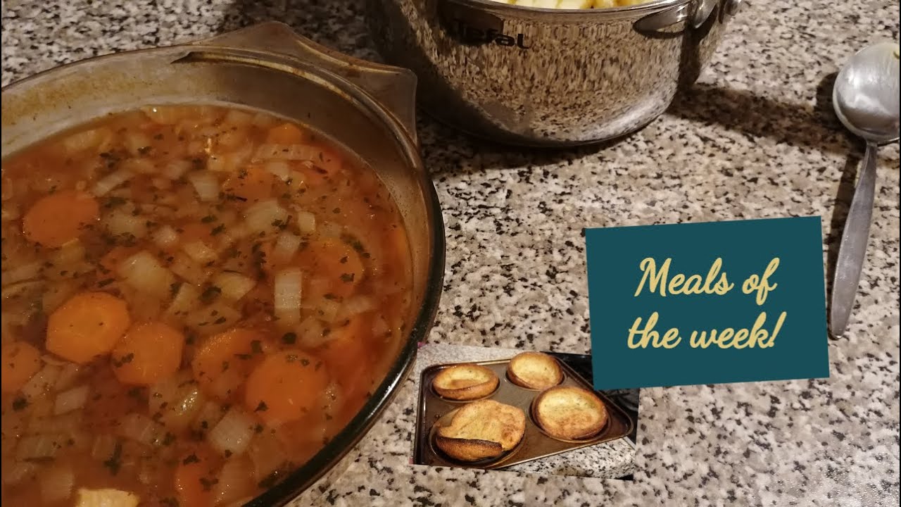 MEALS OF THE WEEK | YORKSHIRE PUDDING RECIPE | UK MUM OF ONE