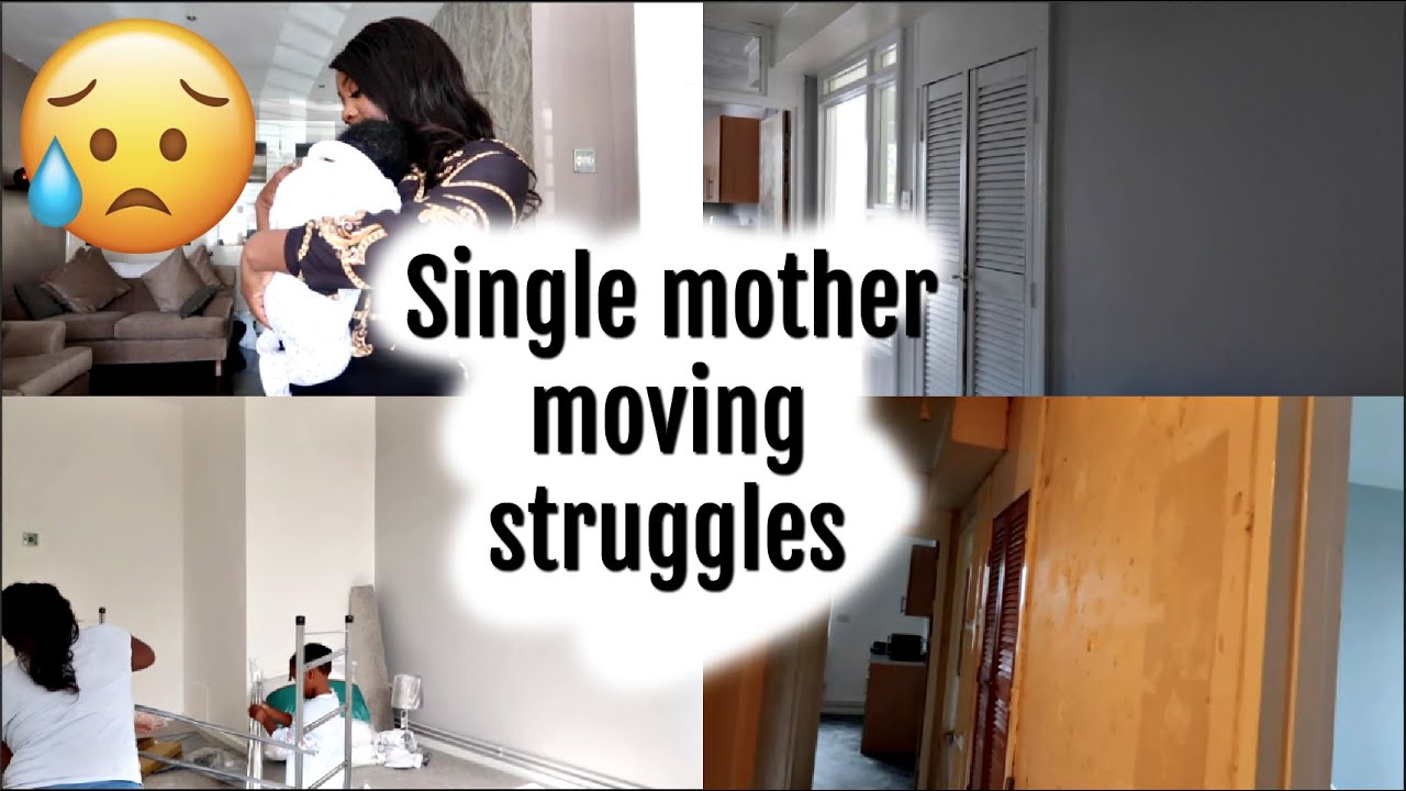 MOVING VLOG UK #2 | SINGLE MUM STRUGGLES | NEW FLAT DECOR + 2 KIDS