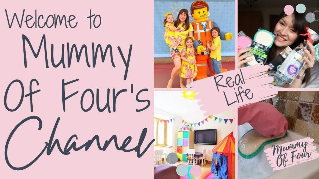 MUMMY OF FOUR'S YOUTUBE CHANNEL TRAILER 2019 | MUM HACKS | CLEAN WITH ME UK | PARENTING CHANNEL