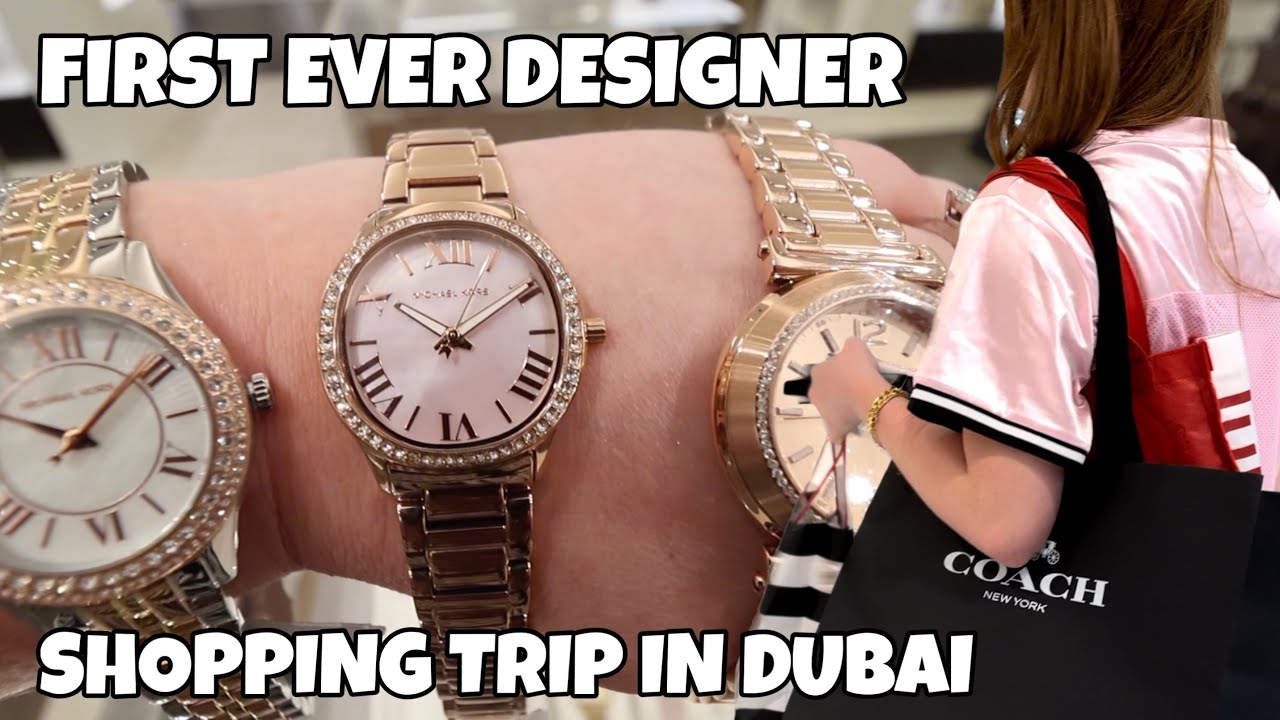 Mummy & Daughter FIRST EVER Designer Shopping Trip In Dubai!