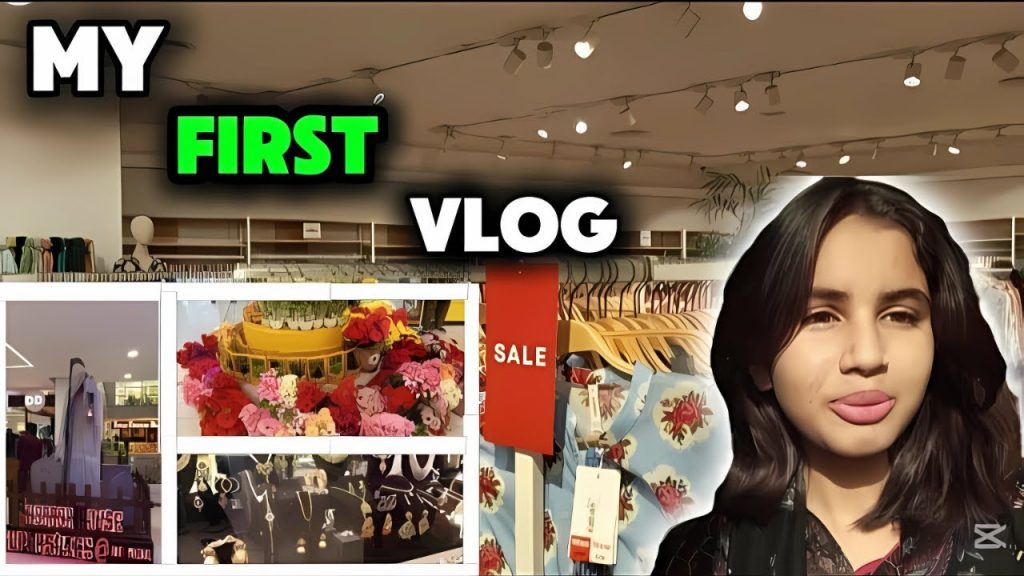 My First Vlog At Mall Of Multan | My First video