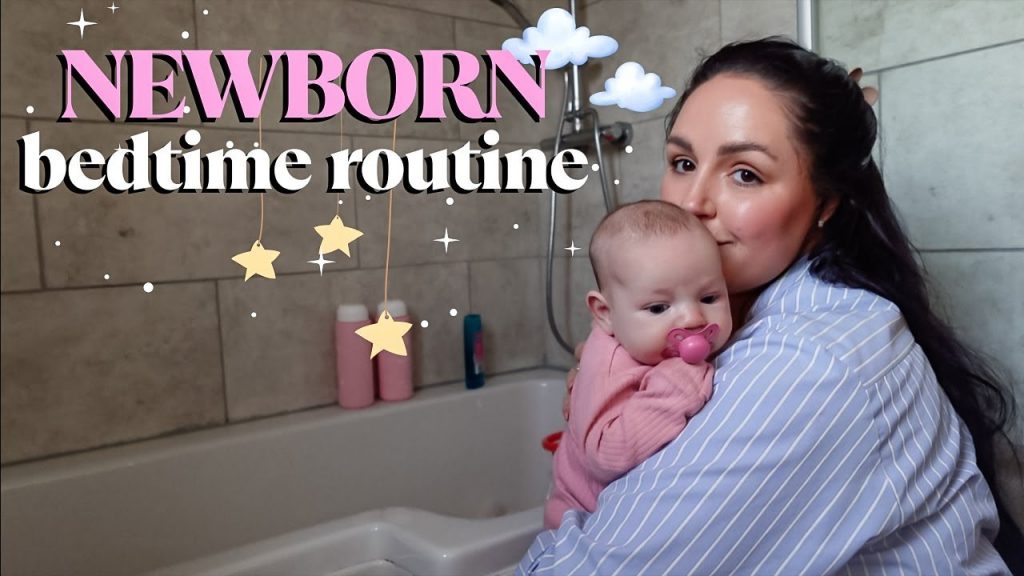 NEWBORN NIGHT TIME ROUTINE | Realistic Mum Life with a Baby, Breastfeeding Struggles & Self-soothing
