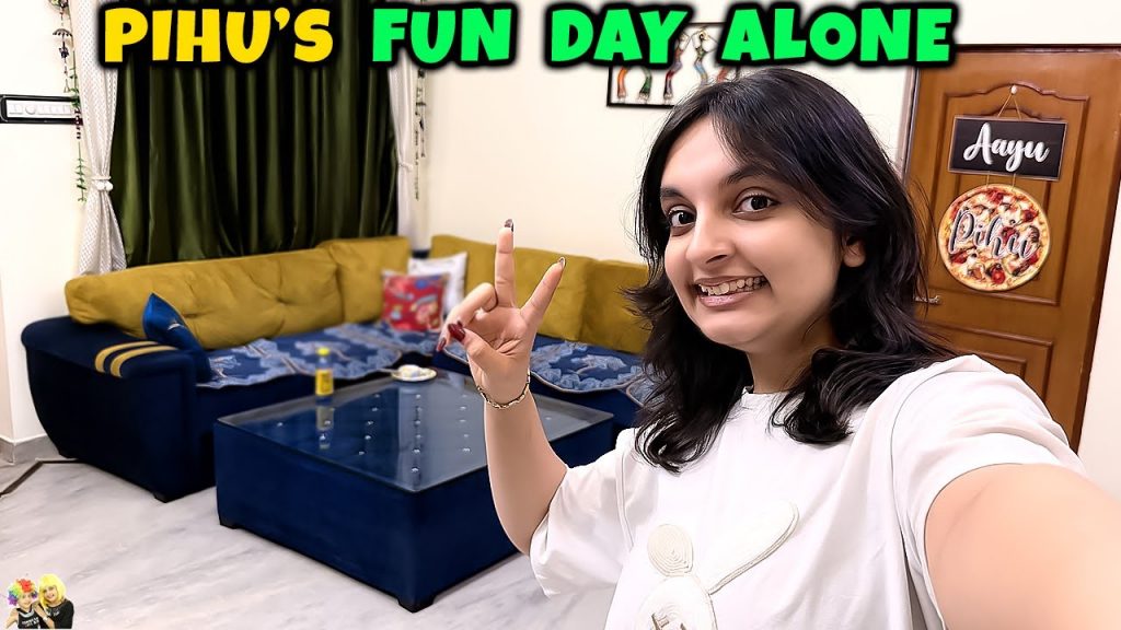 PIHU's FUN DAY ALONE | Aayu and Pihu Show